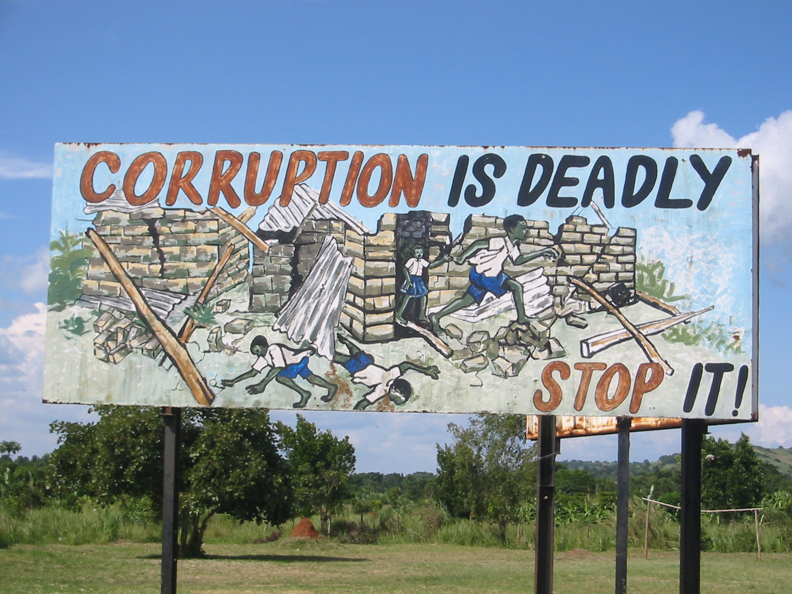 Corruption greatly undermines government effectiveness